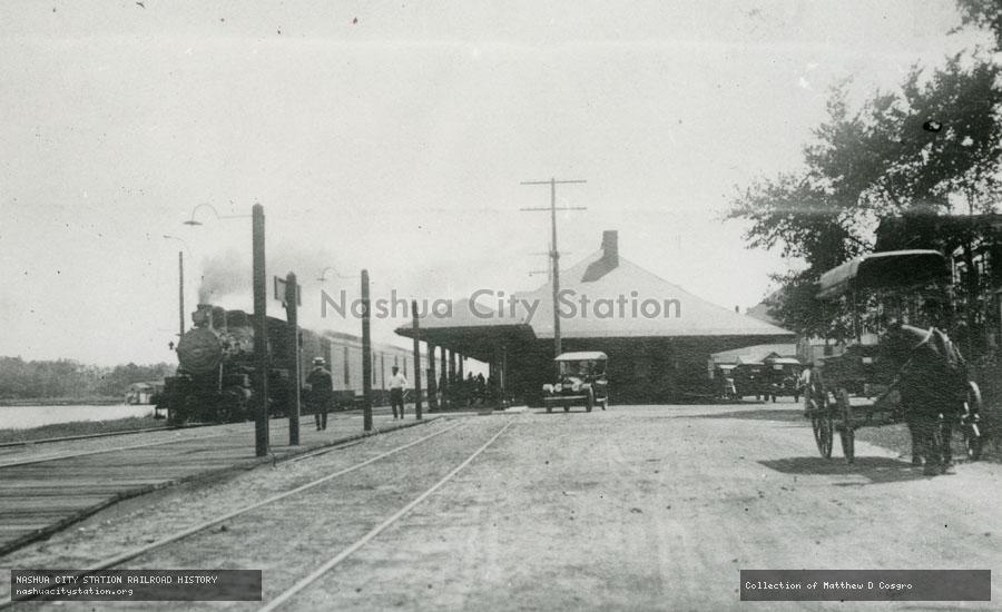 Postcard: Railroad Station, Wareham, Massachusetts